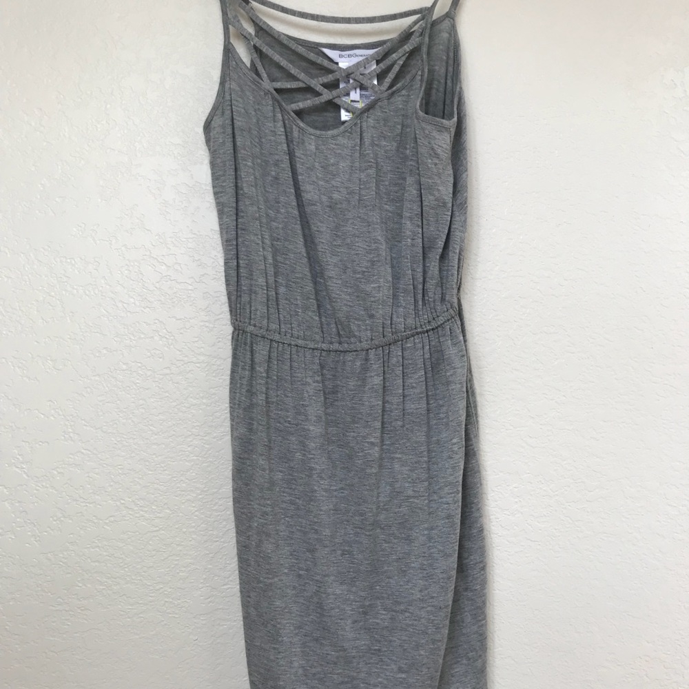 NWT BCBGeneration Heather Gray Dress